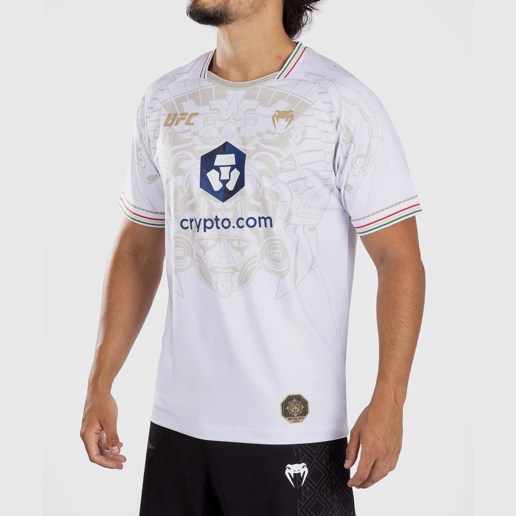 Noche UFC by Venum Authentic Fight Night T-shirt Dry Tech pour homme - Blanc