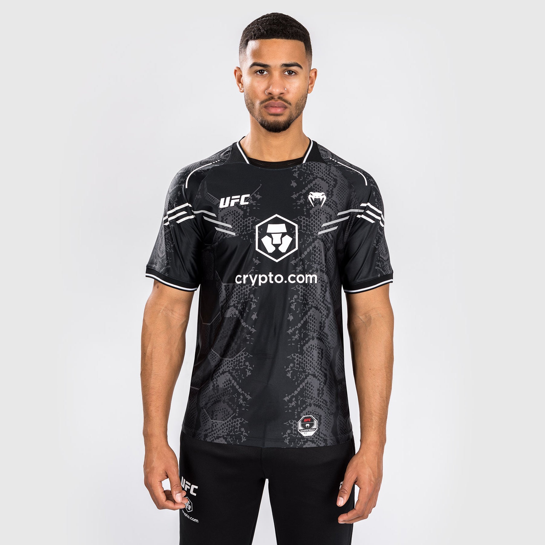 T-shirt Dry-Tech UFC Adrenaline by Venum Authentic Fight Night - Noir