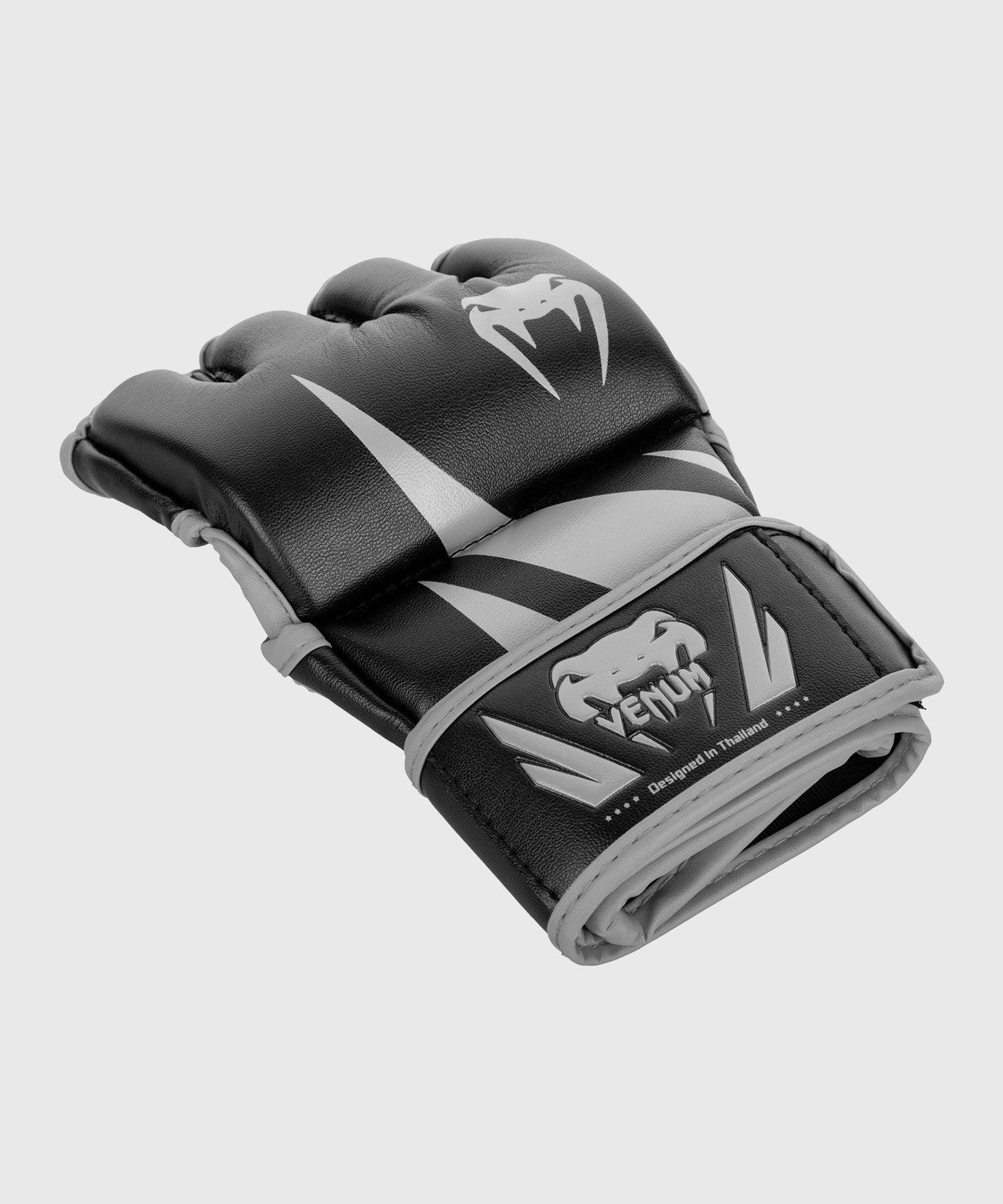 Gants de MMA Venum Challenger - Sans pouce - Noir/Gris