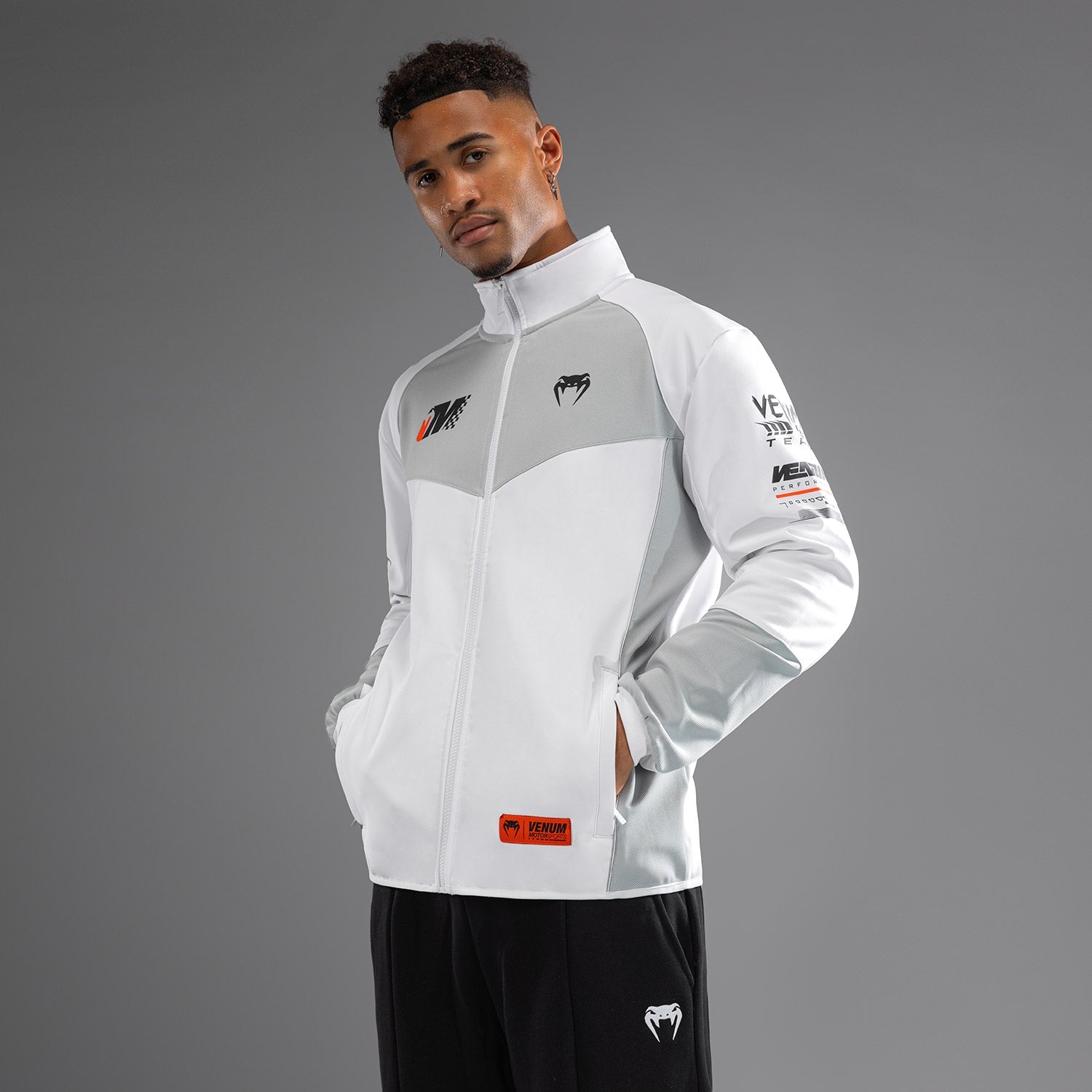 Veste Softshell Venum Motorsport - Blanc Neige