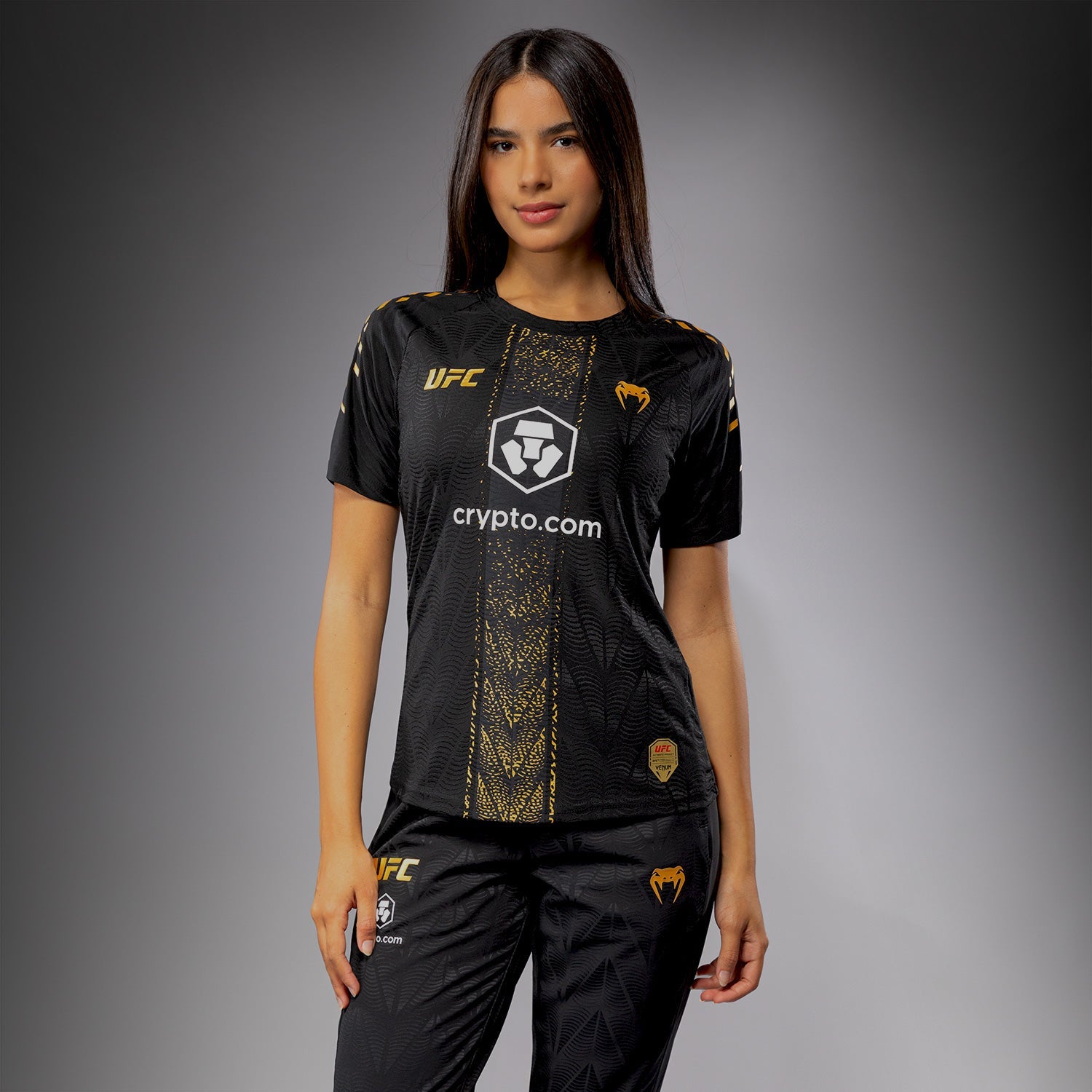 Maillot Officiel Walkout Femme UFC Zenith by Venum Authentic Fight Night - Champion