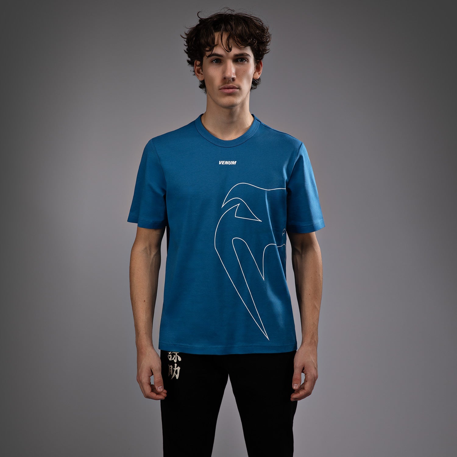 T-Shirt Venum Giant Connect - Bleu mystique
