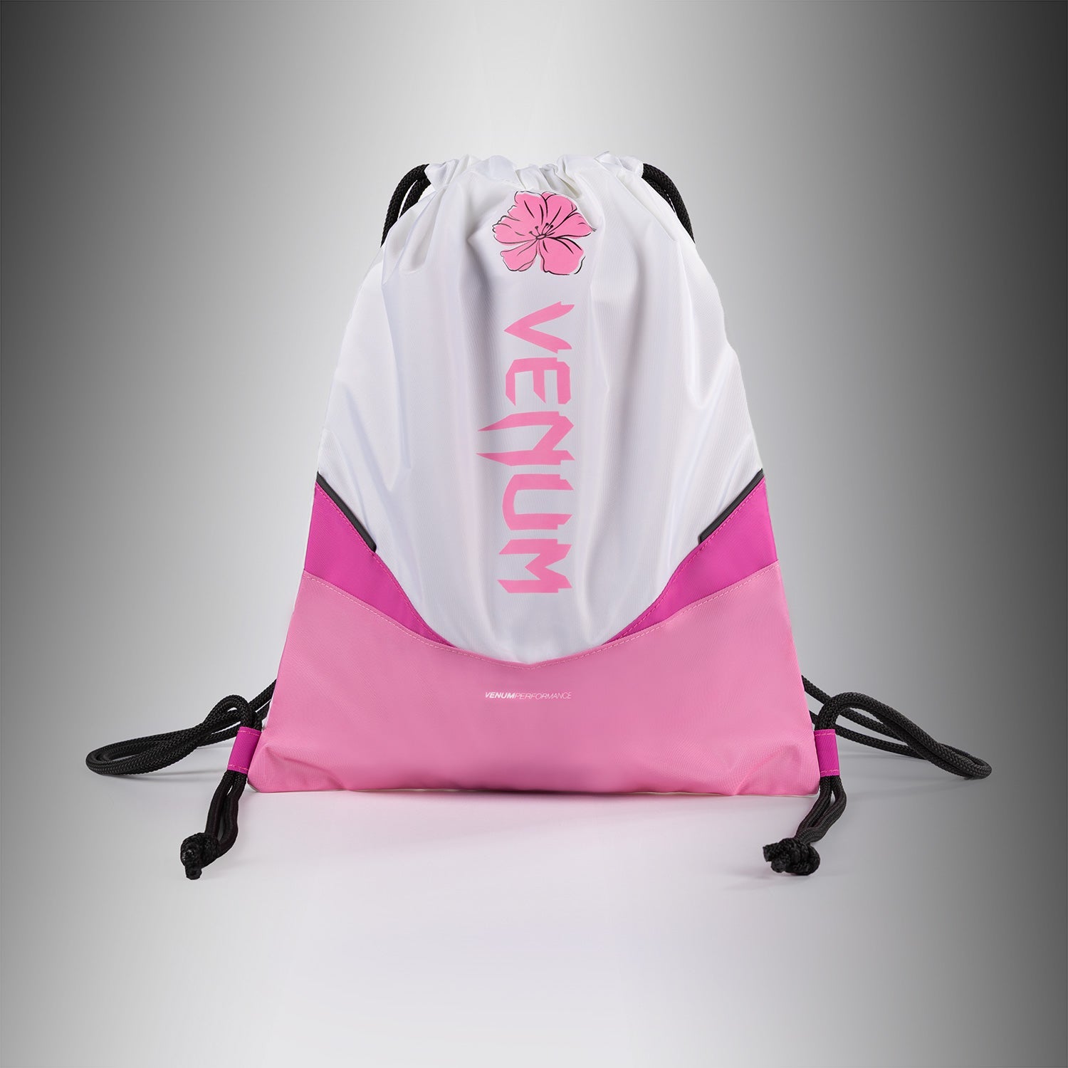 Sac à Cordon Venum Evo 2 Flower – Blanc/Rose Bonbon
