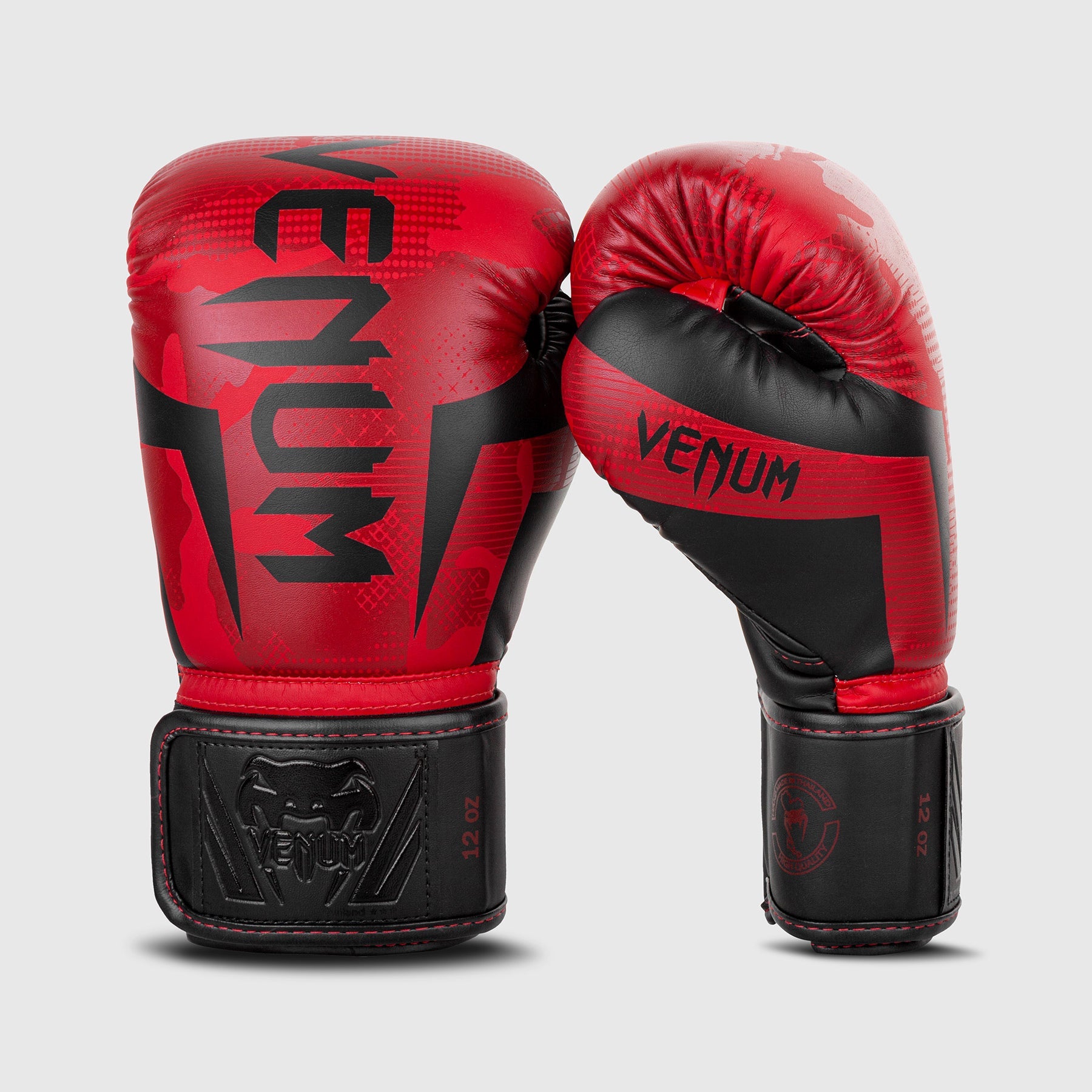 Gants de boxe Venum Elite – Rouge/Camo
