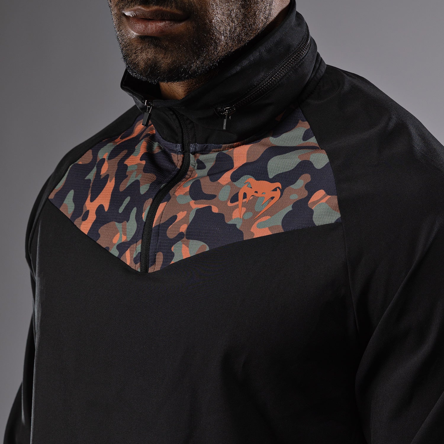 Vestes de survêtement Venum Jungle Ops - Noir/Kaki Camo