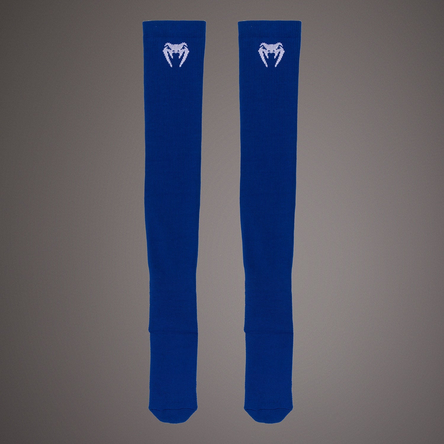 Chaussettes Longues Performance Venum Elite - Bleu Royal/Blanc