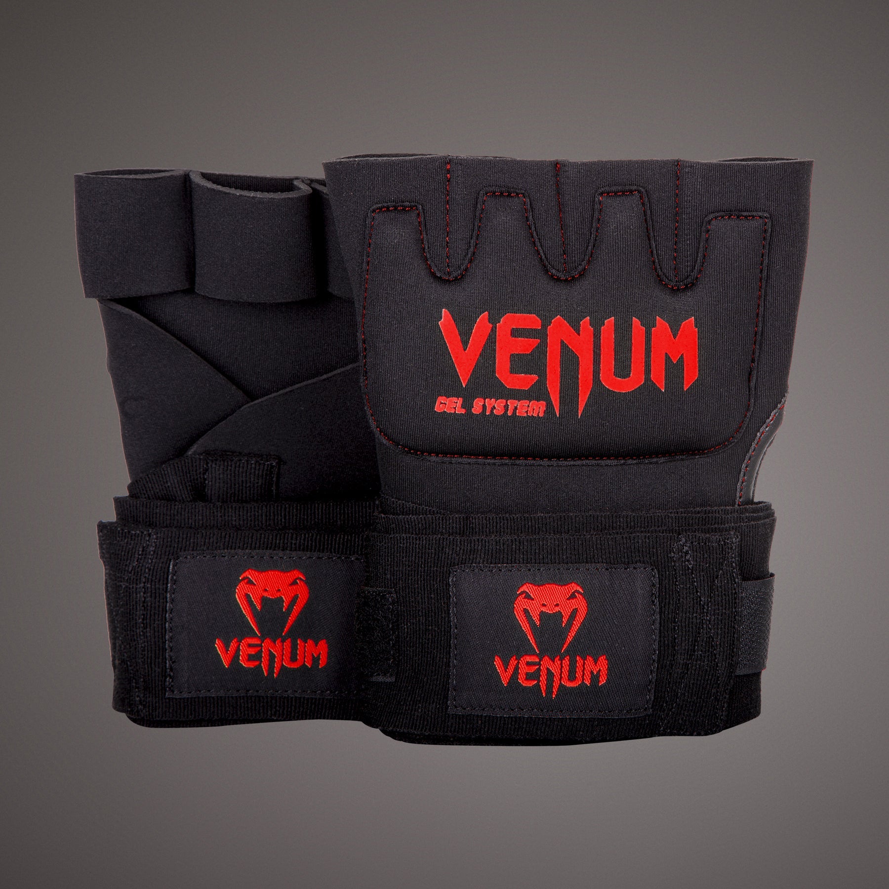 Sous-gants Venum Gel Kontact - Noir/Rouge