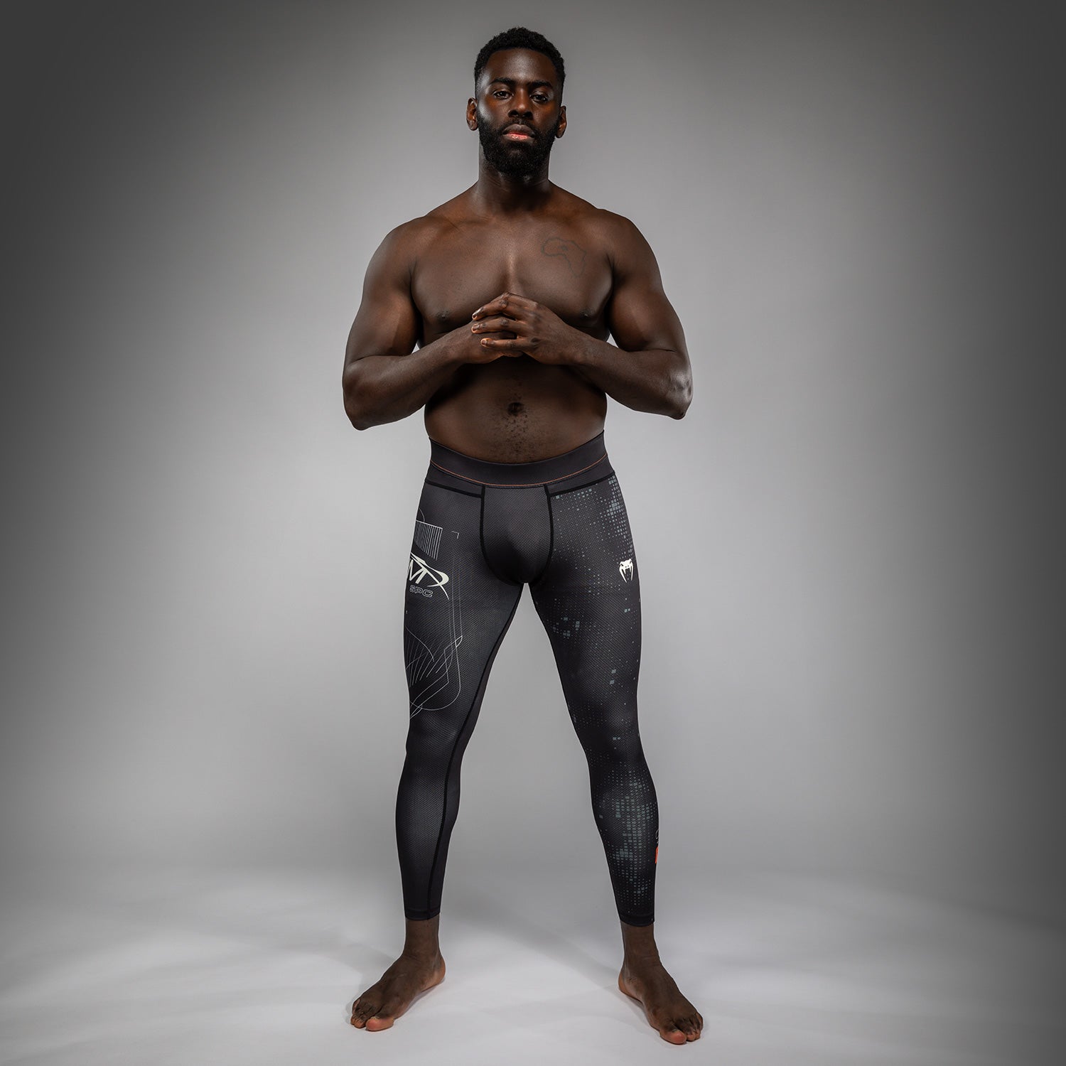 Pantalon de Compression Venum Eclipse – Noir/Ivoire