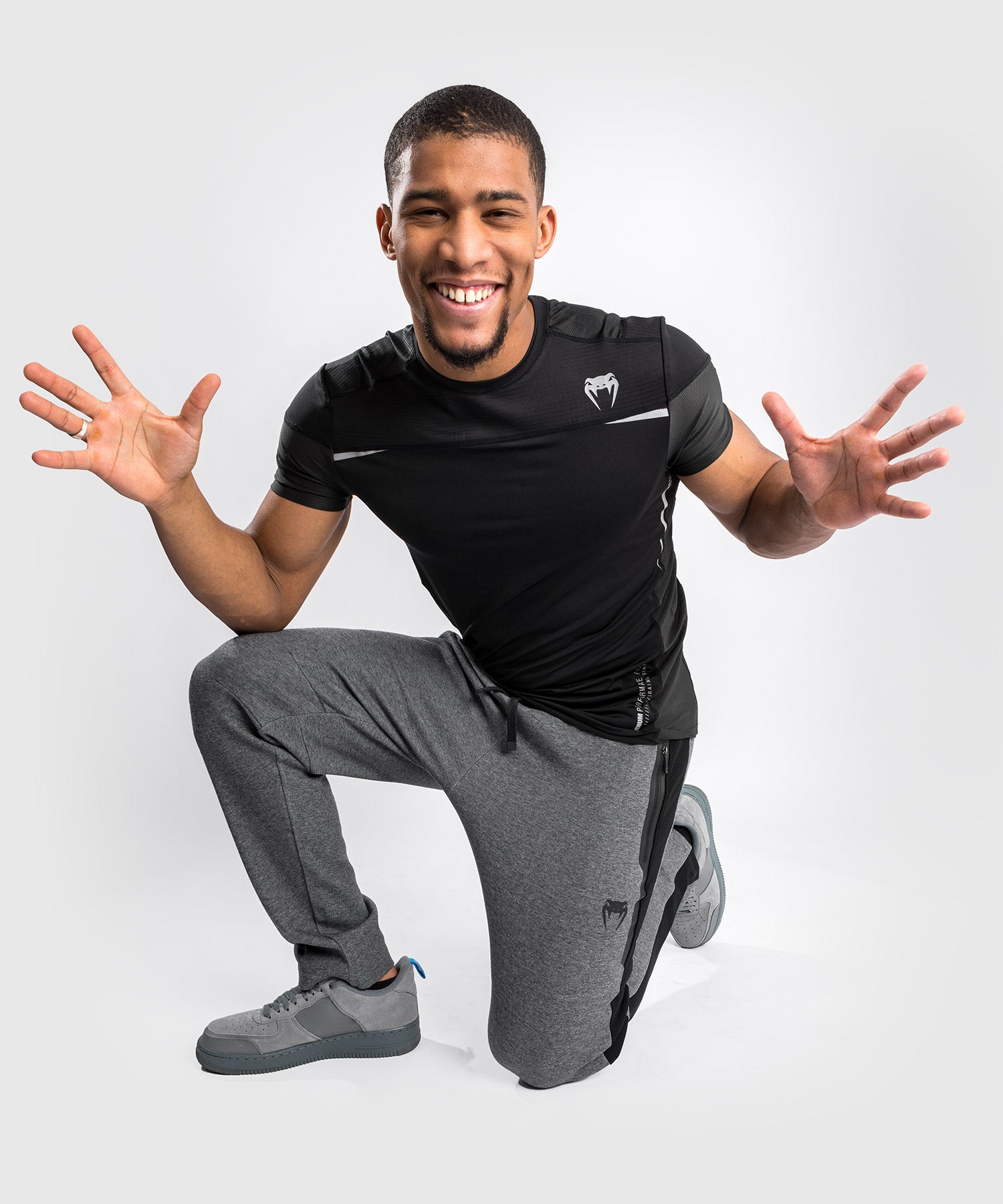 T-shirt Dry Tech Venum Tempest 2.0  – Noir/Gris