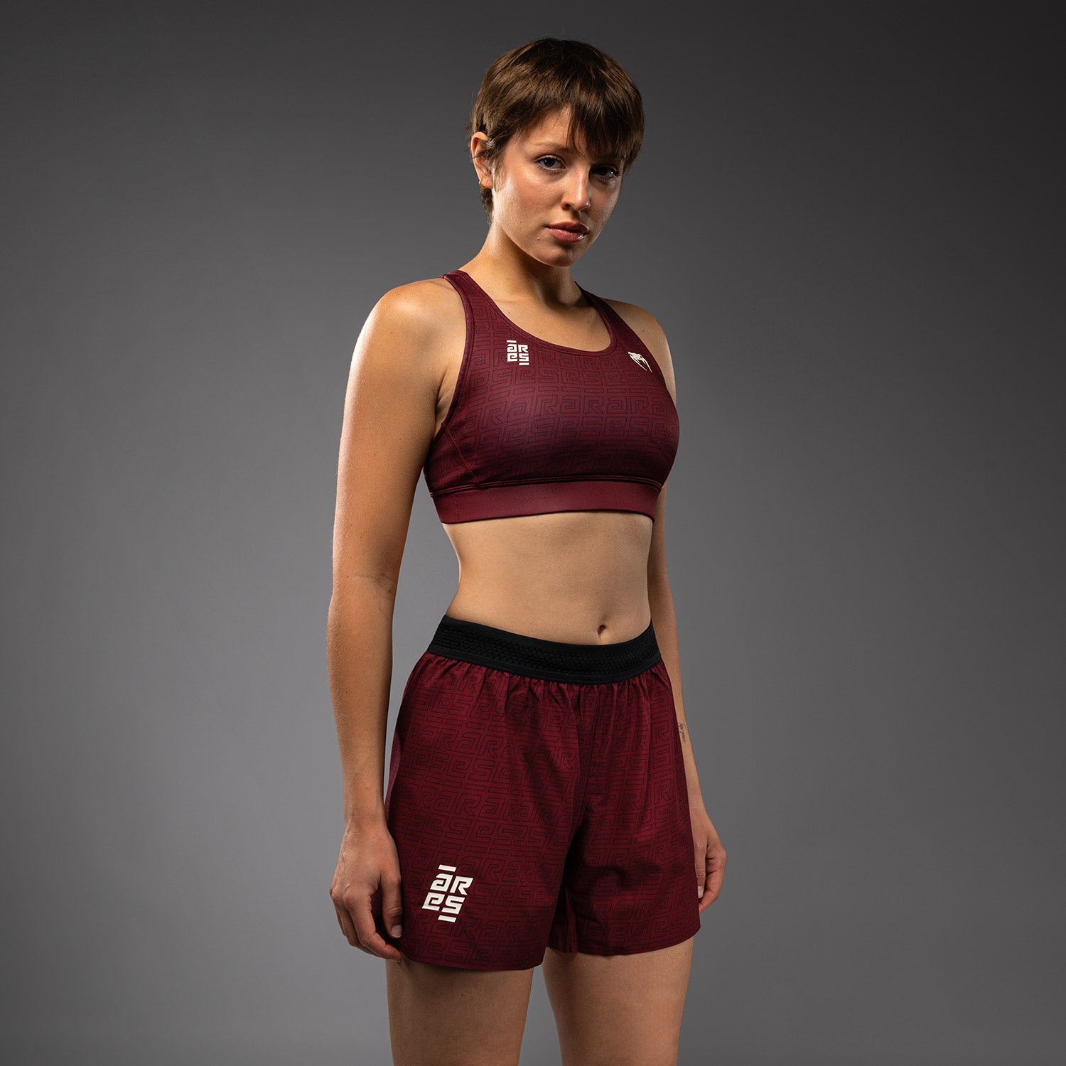 Brassière de sport pour Femmes Venum x Ares - Bordeaux