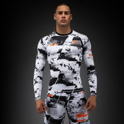 Rashguard manches longues Performance Homme UFC Zenith by Venum Authentic Fight Week - Blanc