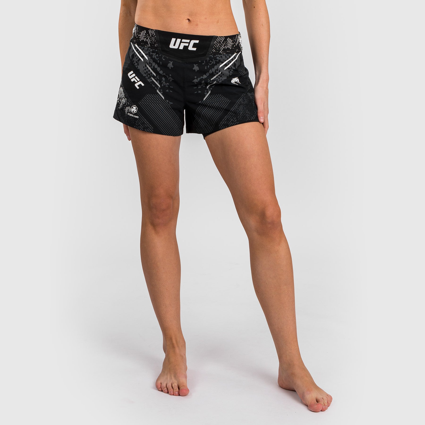 Short de Combat pour Femmes UFC Adrenaline by Venum Authentic Fight Night - Noir