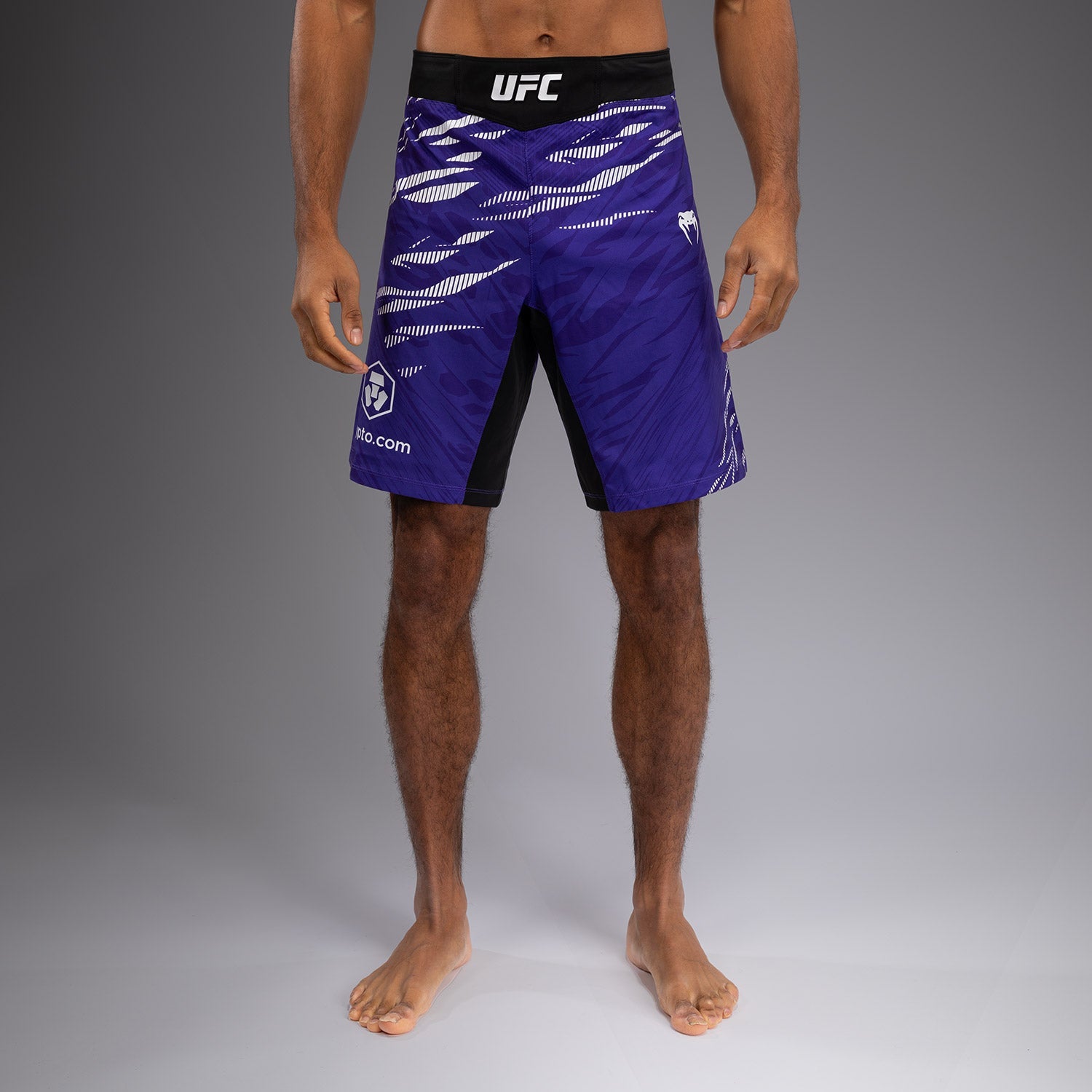Short de Combat pour Hommes UFC Fusion by Venum Authentic Fight Night - Coupe Longue - Violet