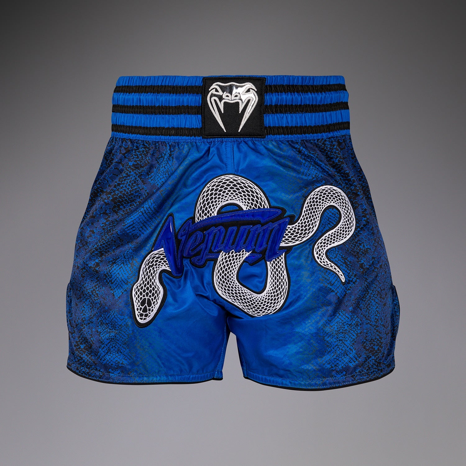 Shorts de Muay Thai pour Femmes Venum Amazonia - Bleu Ultramarine