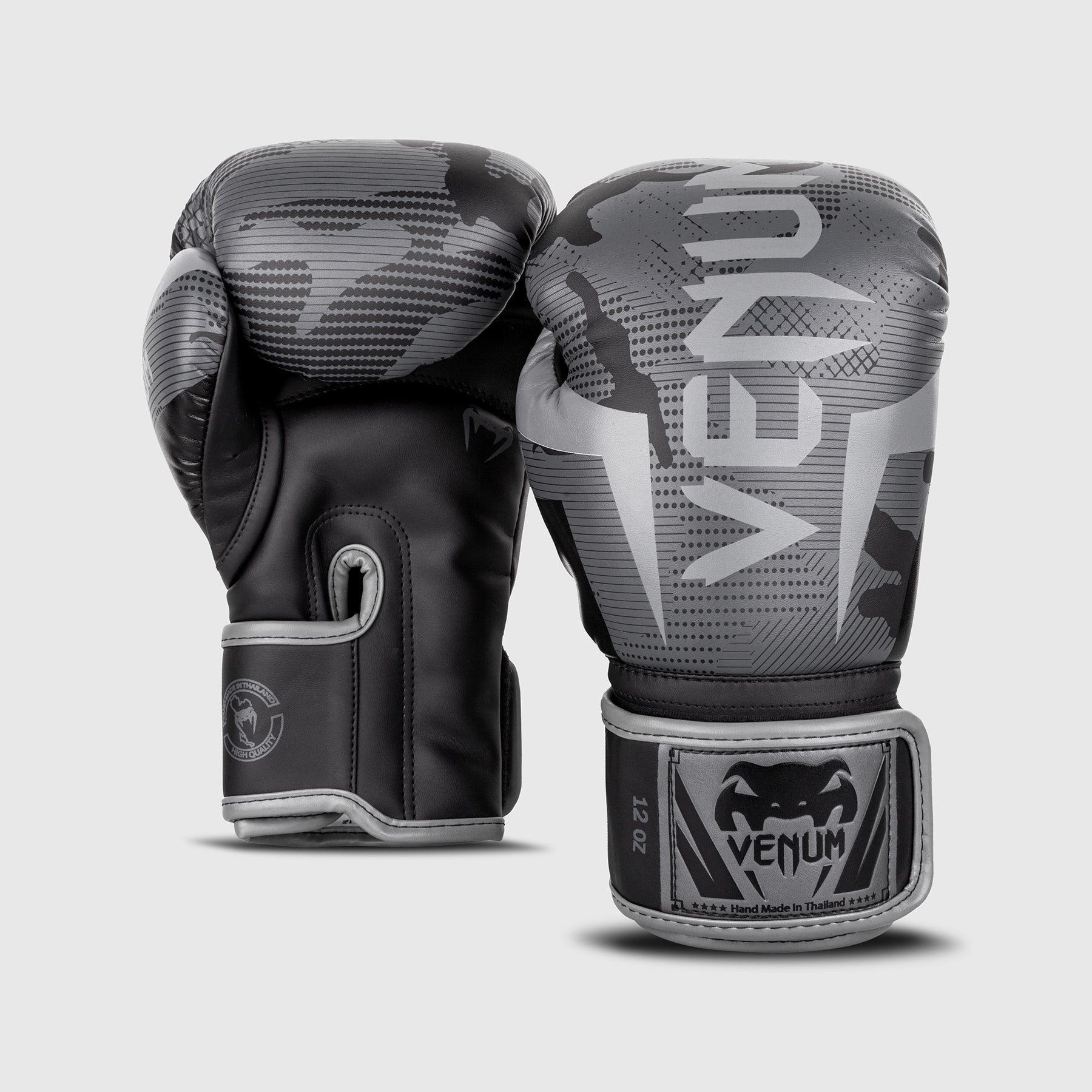 Gants de boxe Venum Elite – Gris/Camo