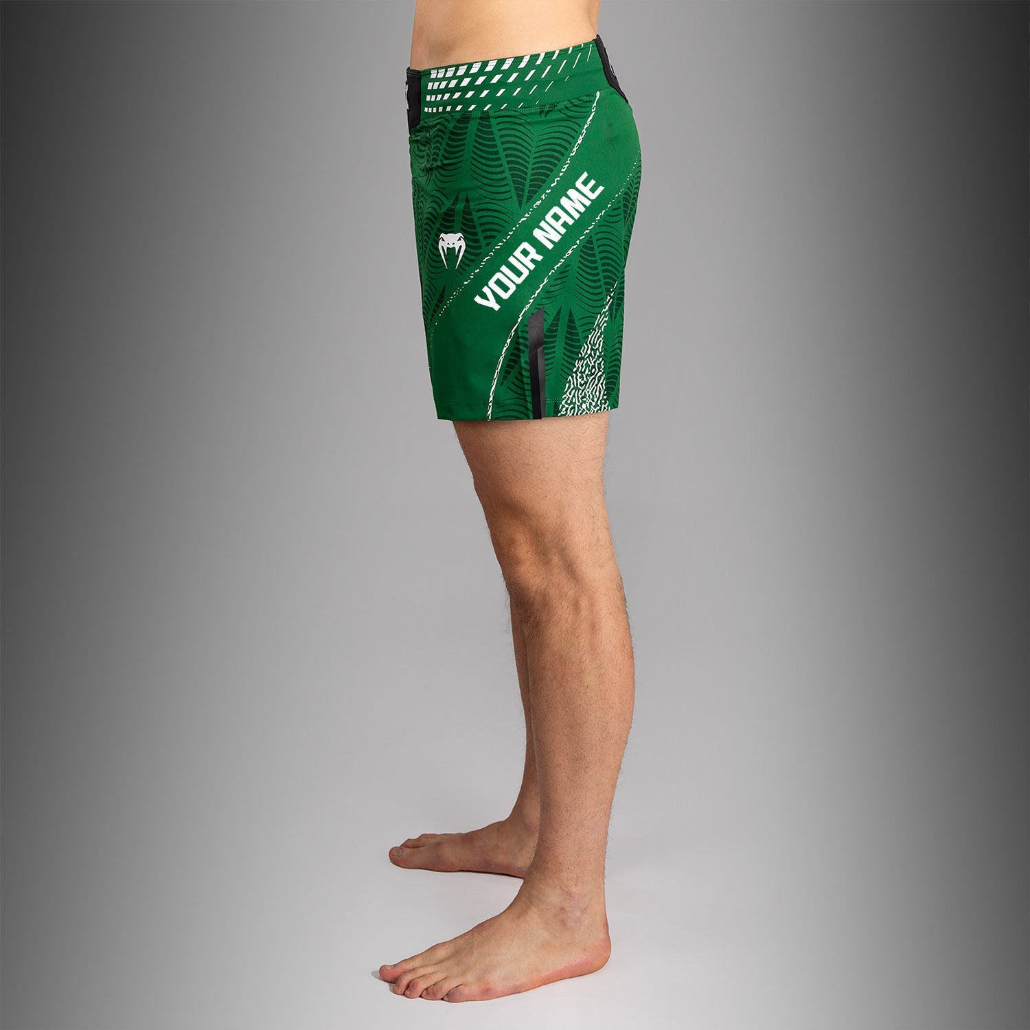Short de combat coupe courte Homme Personnalisé UFC Zenith by Venum Authentic Fight Night - Vert