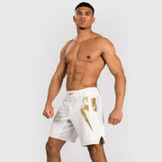 Shorts de combat Venum Light 5.0 - Blanc/Or