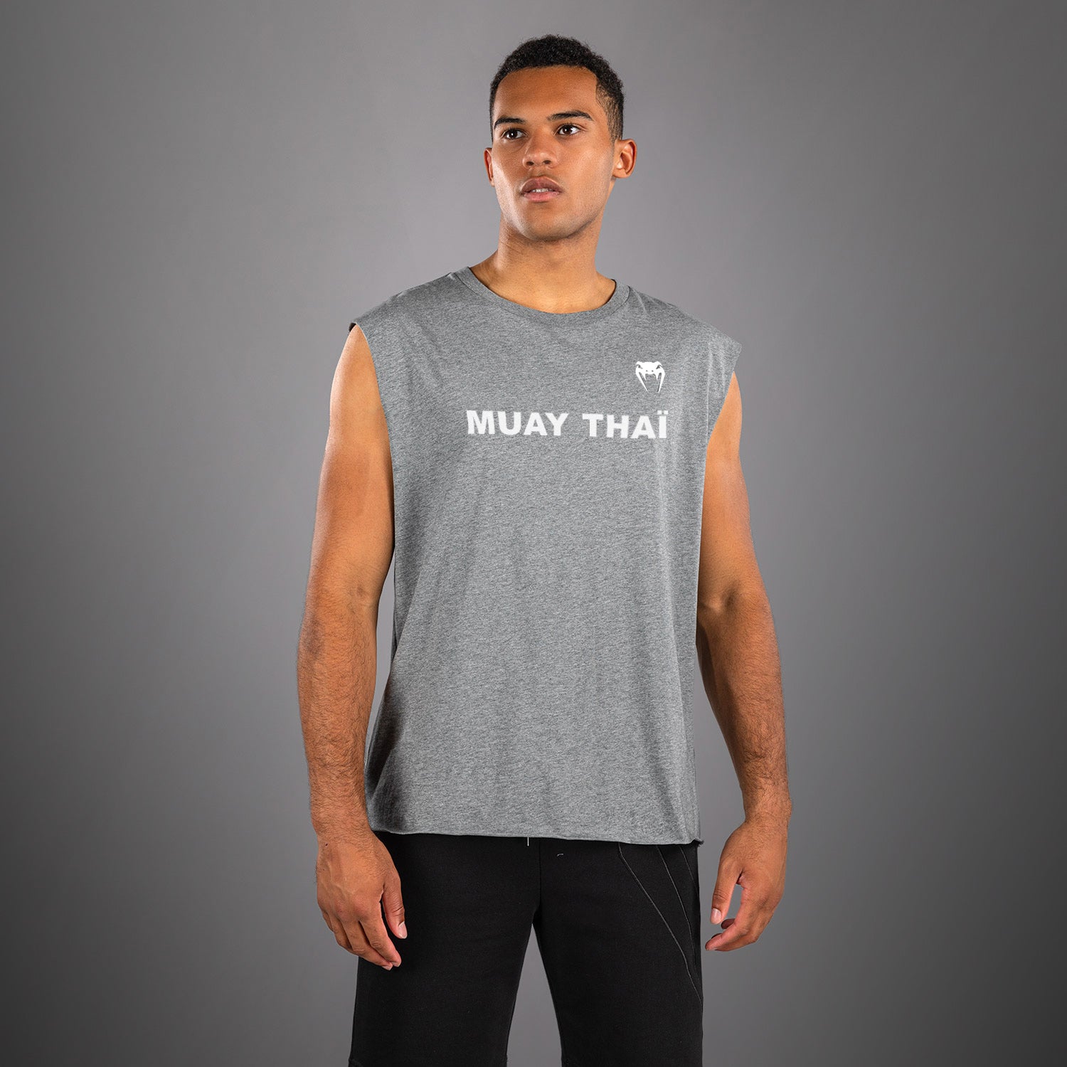 T-shirt Venum Muay Thai VT – Gris Chiné