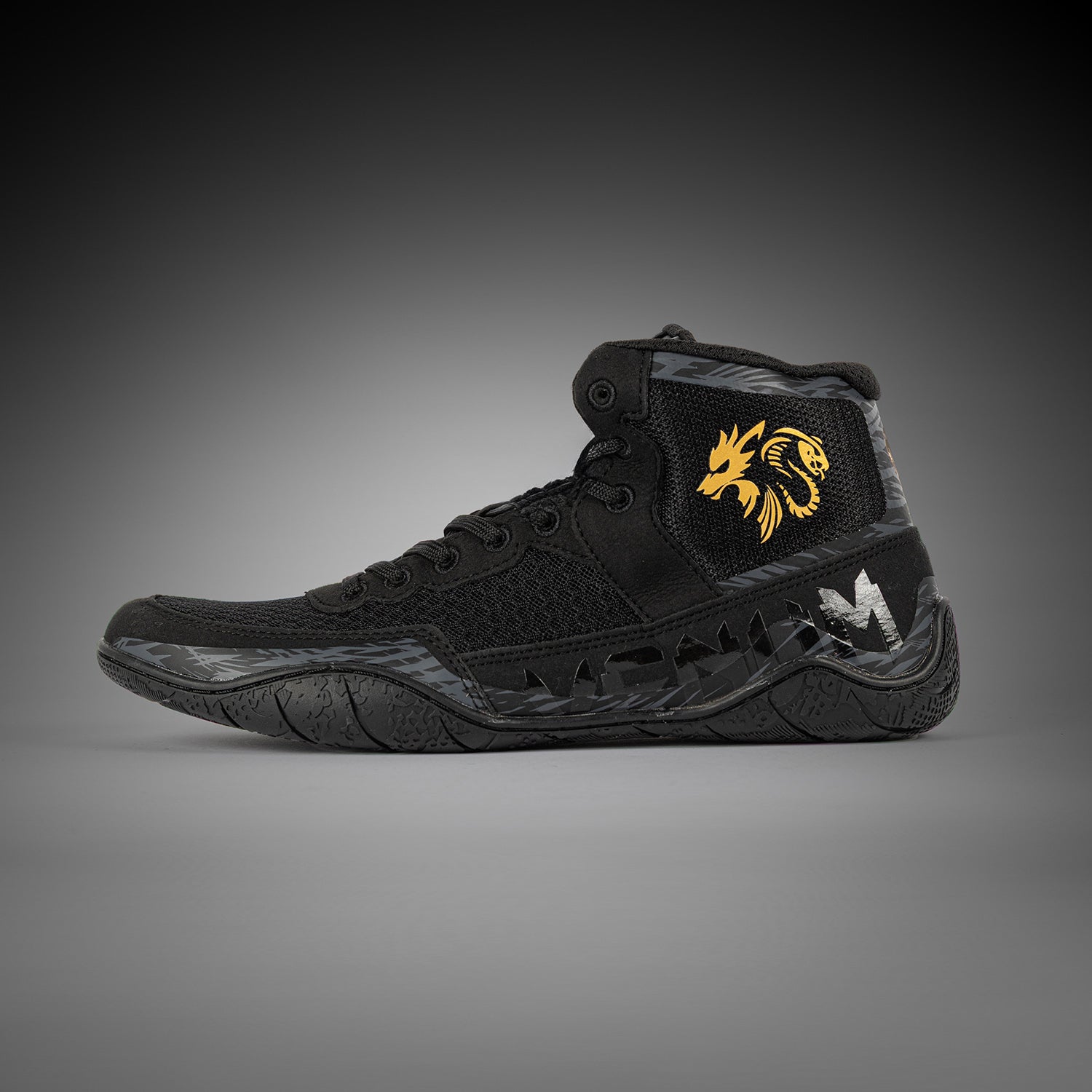 Chaussures de Lutte Venum x Chimaev - Noir/Gris