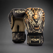 Gants de Boxe Venum Tiger pour Enfants - Noir/Orange Néon