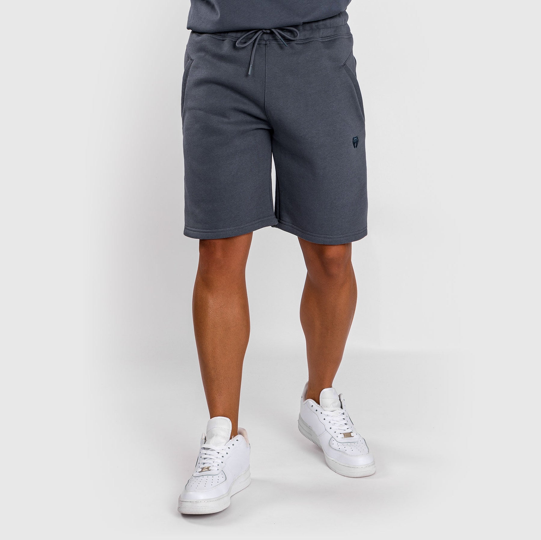 Short en coton Venum Silent Power - Bleu marine