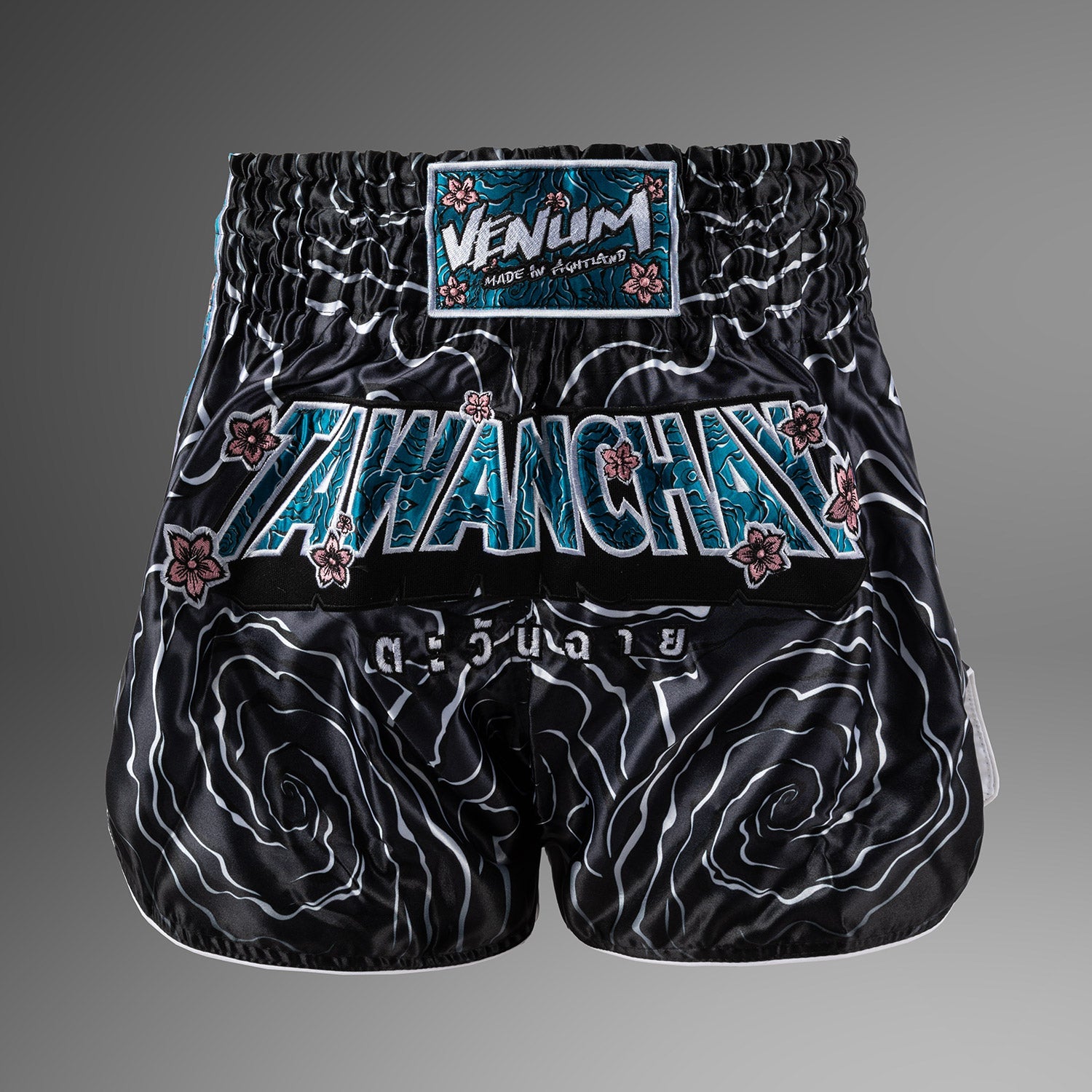 Short de Muay Thaï Venum x Tawanchay – Noir/Blanc