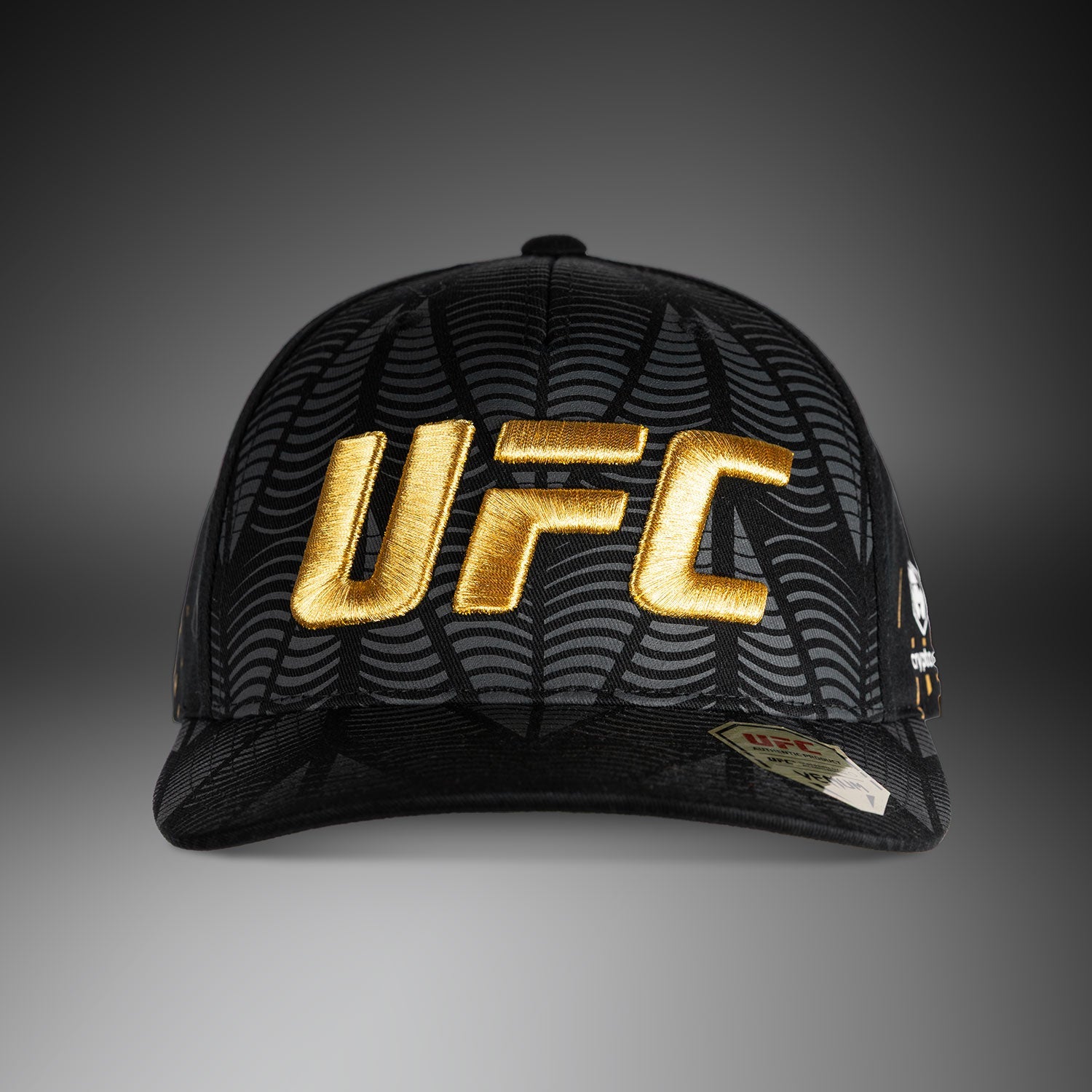 Casquette UFC Zenith by Venum Authentic Fight Night - Noir/Doré