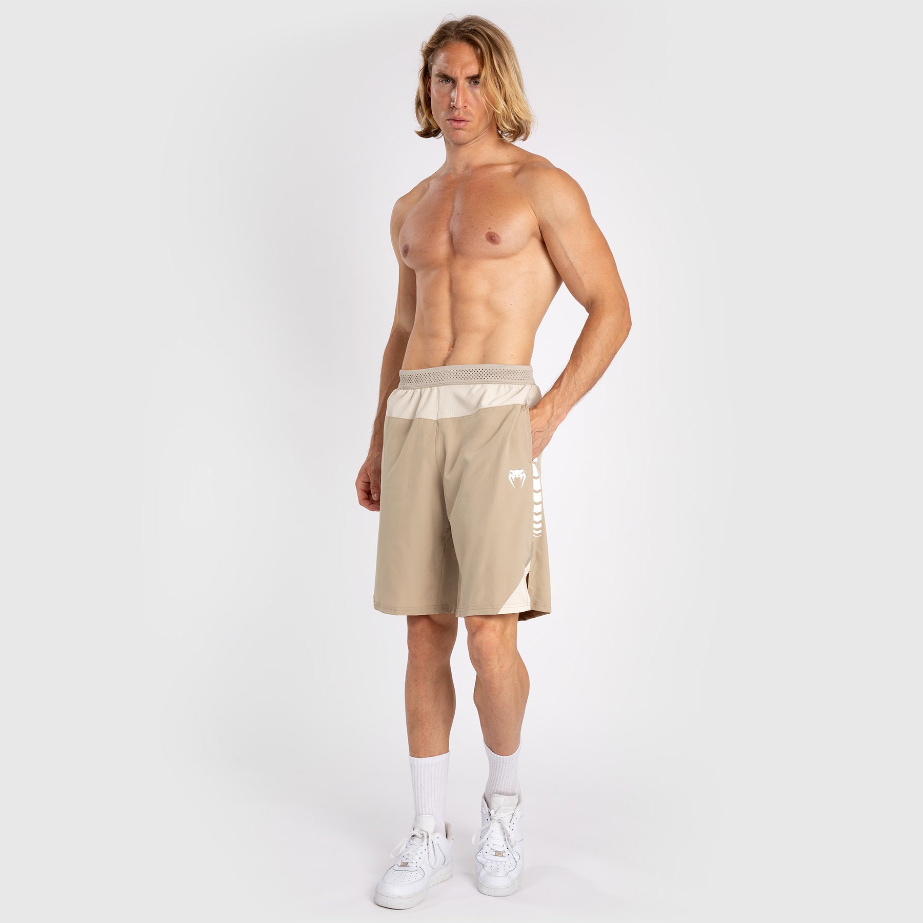 Short D'entraînement pour Hommes Venum Tempest - Beige/Sable