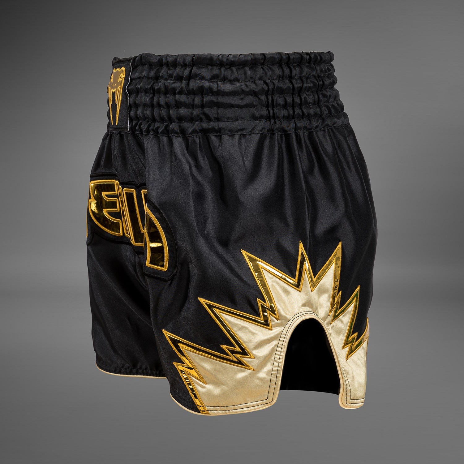 Shorts de Muay Thai Venum Inferno - Noir/Or