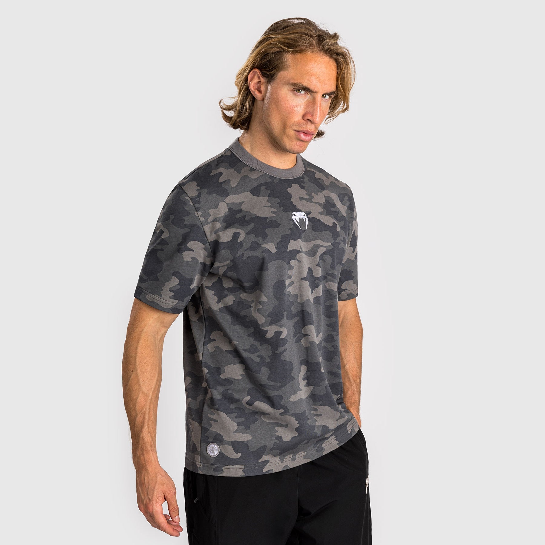 T-Shirt pour Hommes Venum Vortex XL - Camouflage Anthracite