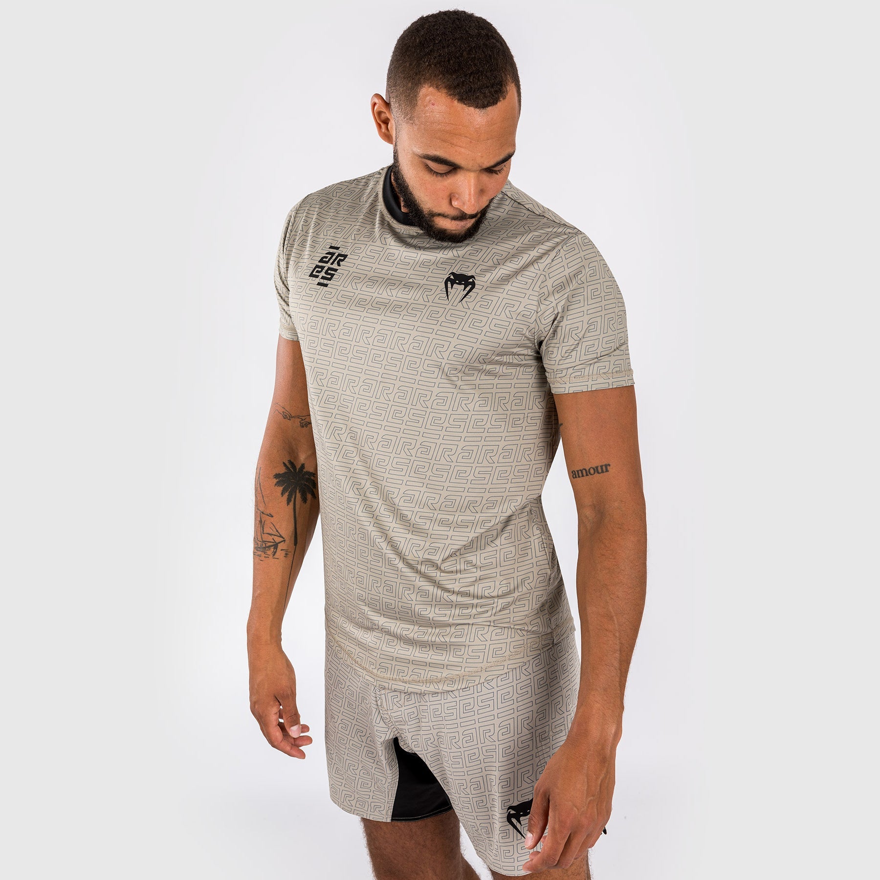 T-shirt Dry Tech Venum x Ares 2.0 - Sable