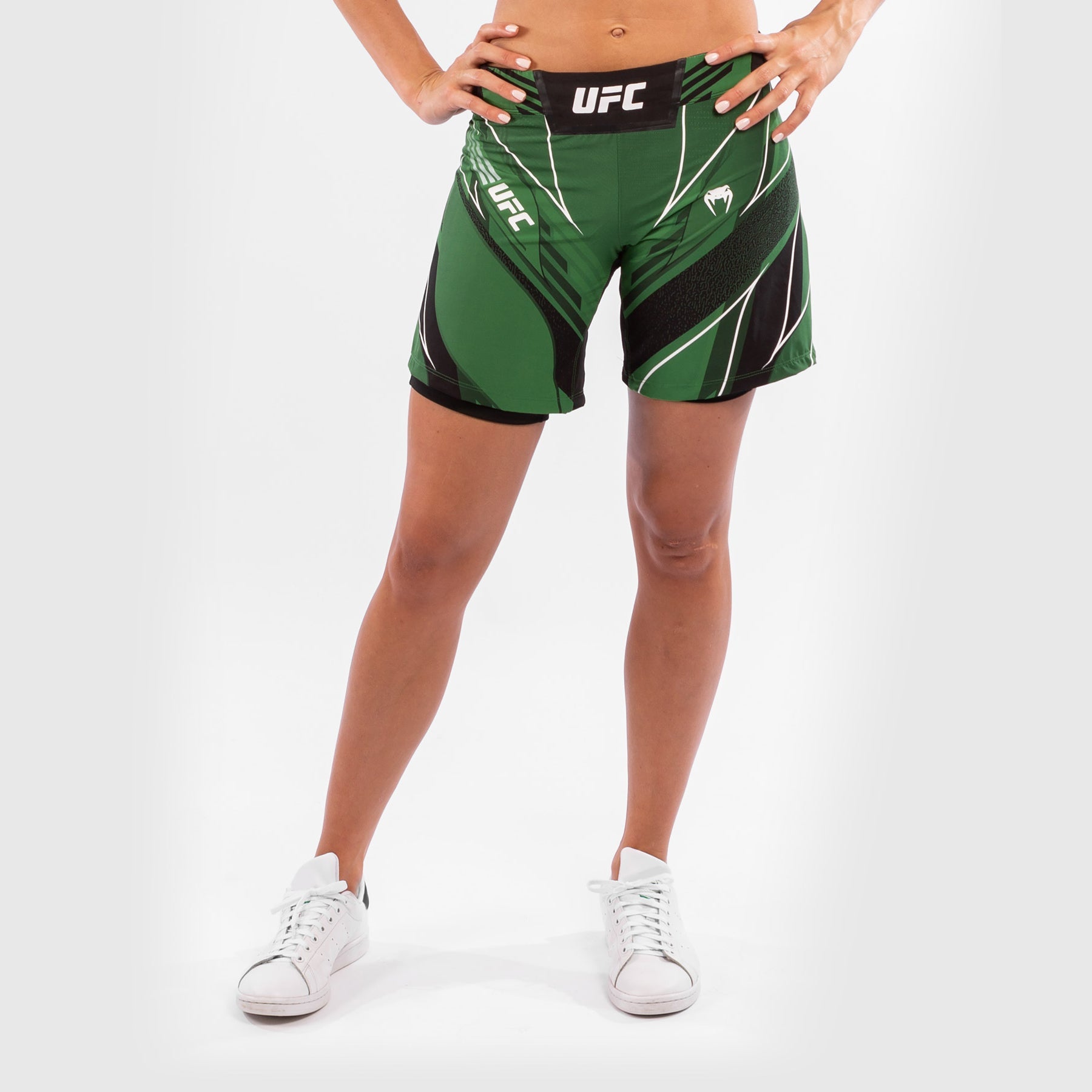 Fightshort Femme UFC Venum Authentic Fight Night - Coupe Longue - Vert
