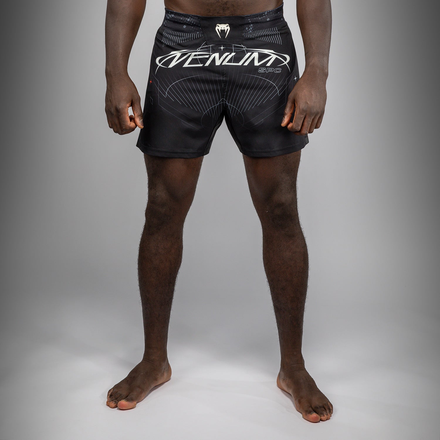 Short de Combat Venum Eclipse – Noir/Ivoire