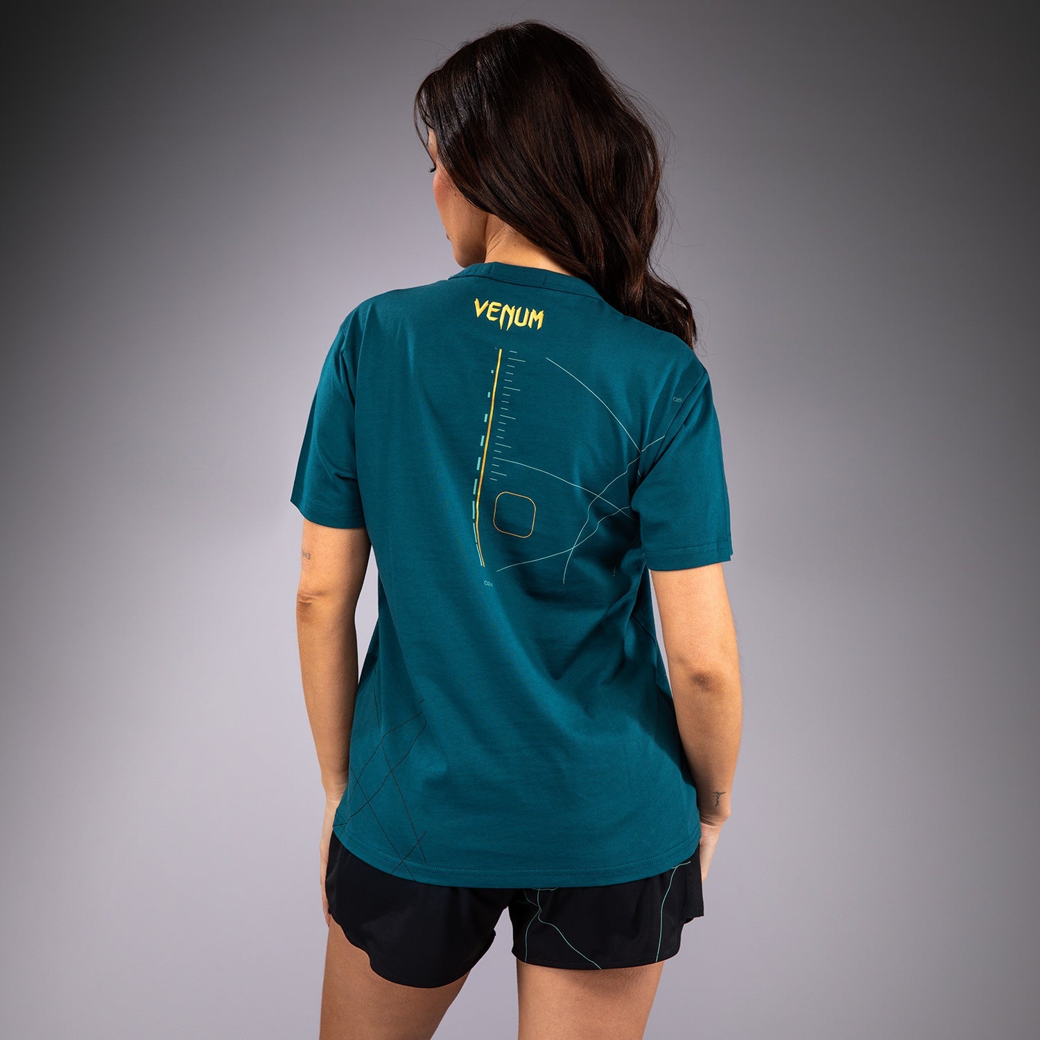 T-Shirt Venum Tactical XT- Noir/Vert Forêt