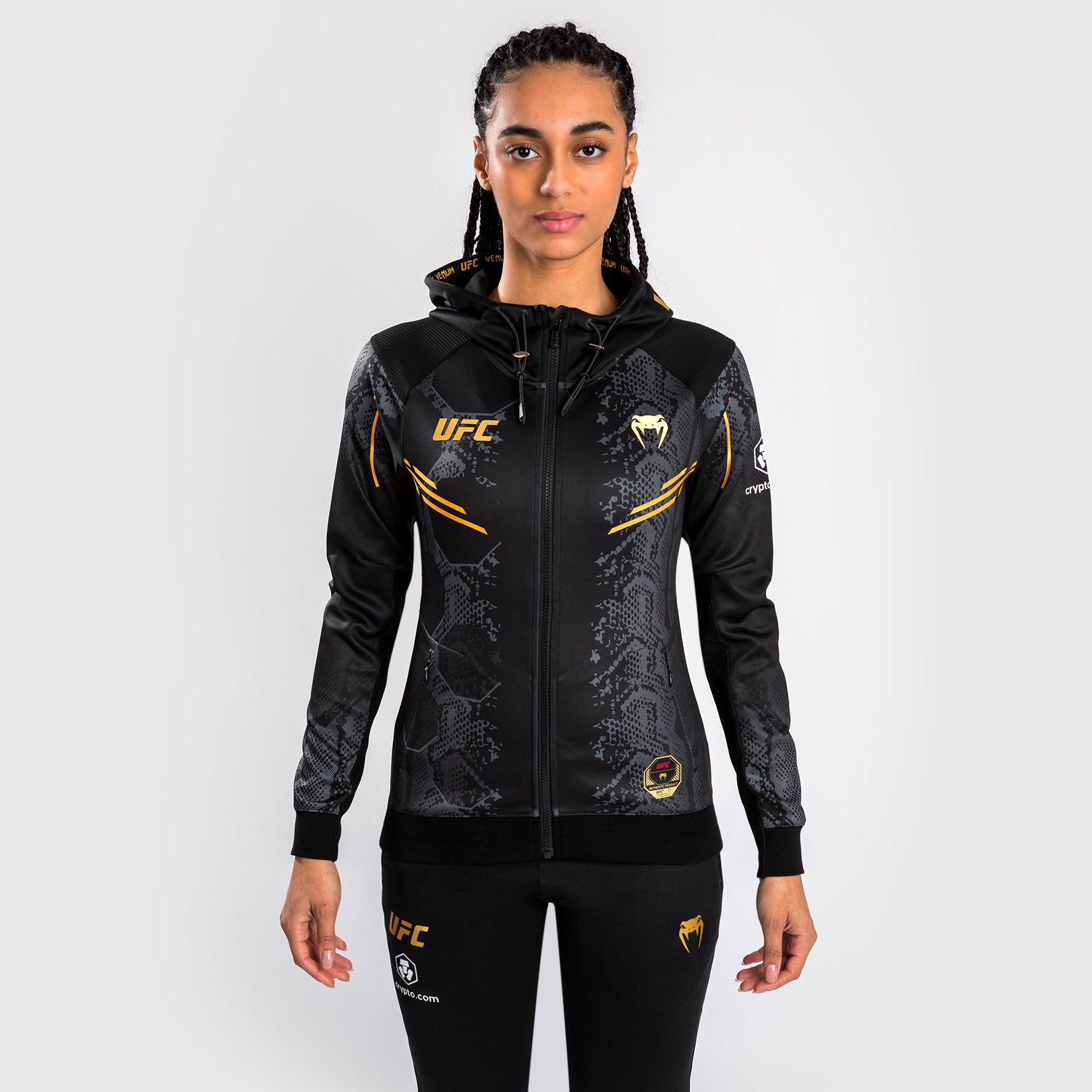 Veste à Capuche pour Femmes UFC Adrenaline by Venum Authentic Fight Night - Champion