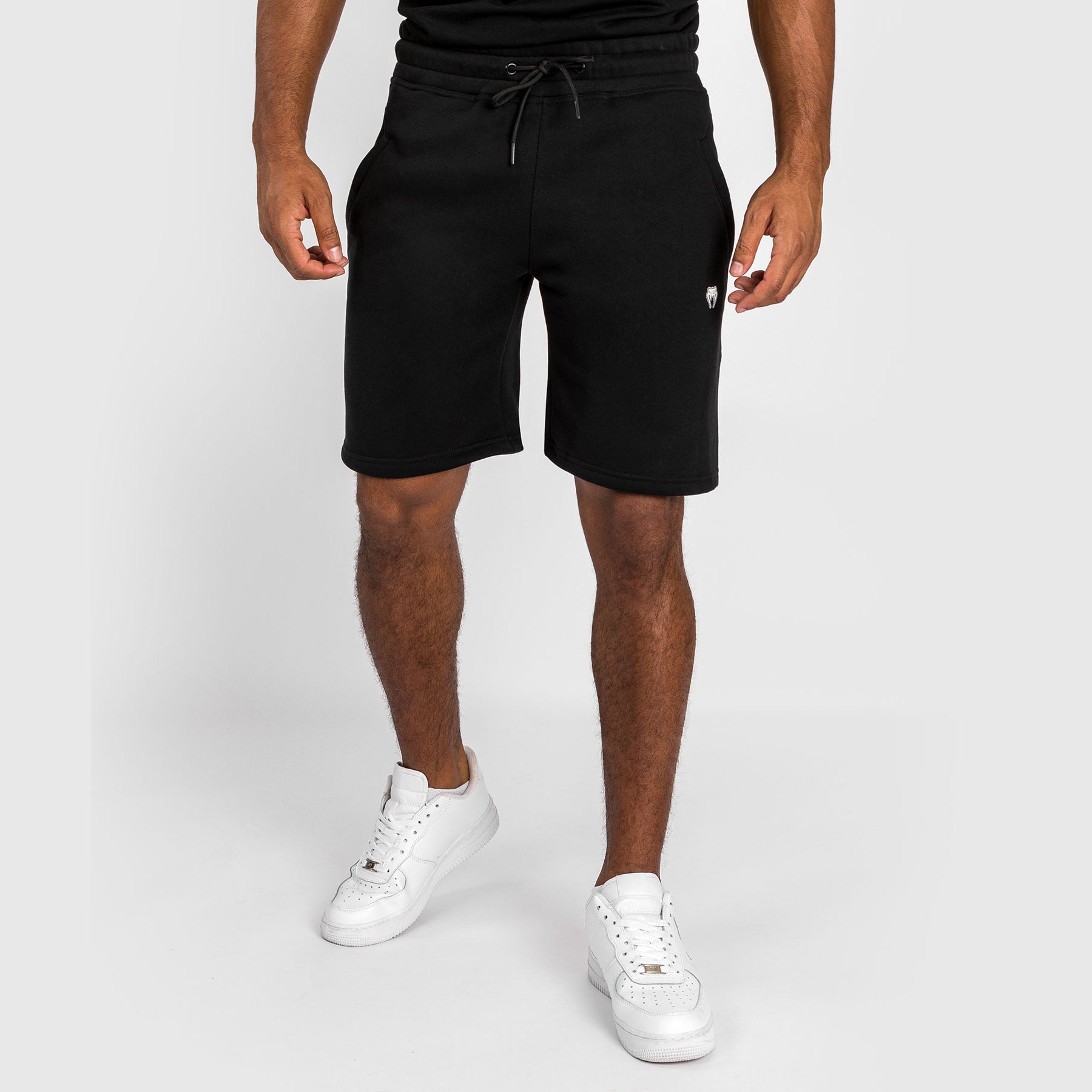 Short en coton Venum Silent Power - Noir