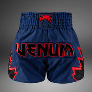 Short de Muay Thai Venum Inferno - Bleu Royal/Rouge/Noir