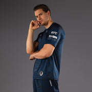 T-shirt Dry-Tech UFC Fusion by Venum Fight Week - Bleu Océanique