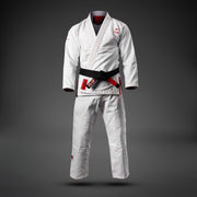 Kimono de JJB Venum x Roger Gracie Signature - Blanc/Rouge