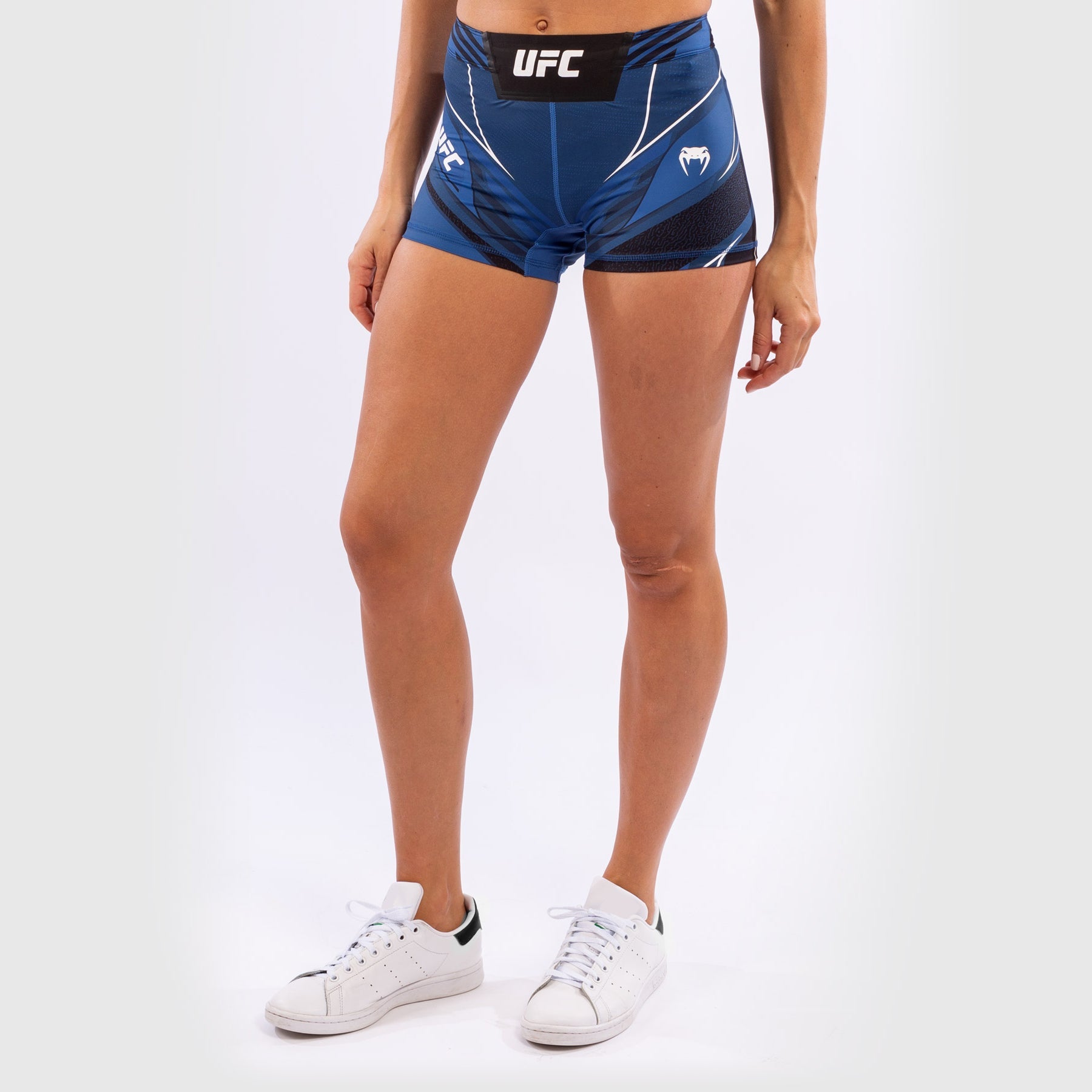 Short de compression pour Femmes UFC Venum Authentic Fight Night - Coupe Courte - Bleu
