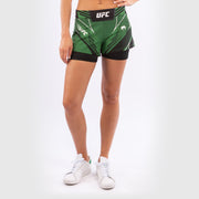 Fightshort Femme UFC Venum Authentic Fight Night - Coupe Courte - Vert