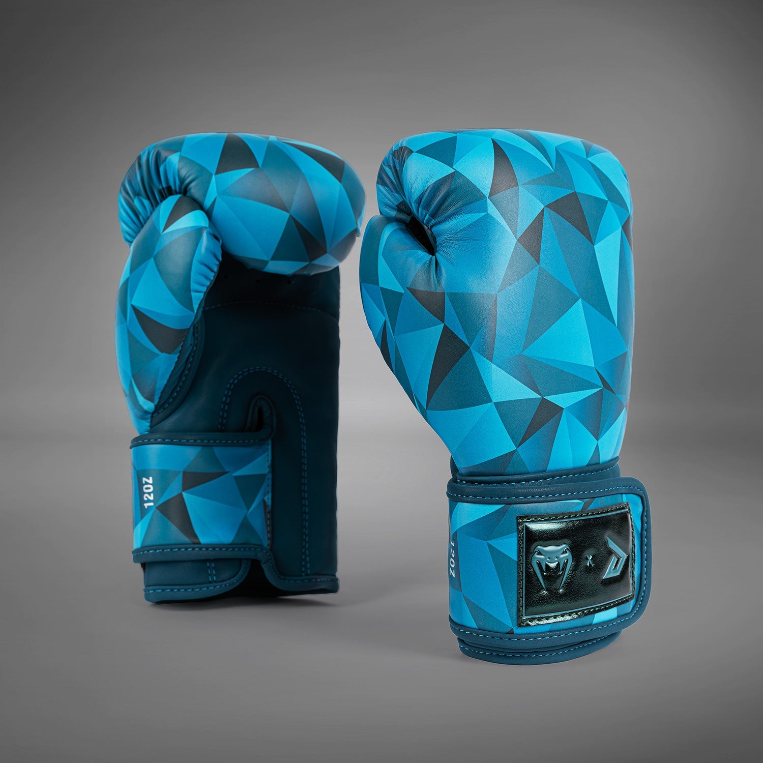 Gants de boxe Venum x Demi - Bleu azur